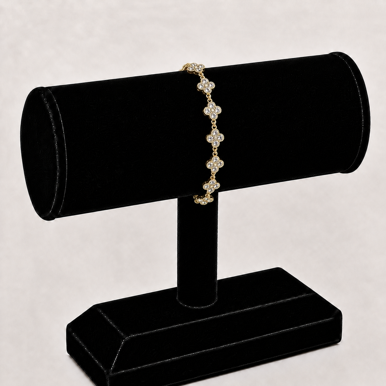 Klöver diamant armband