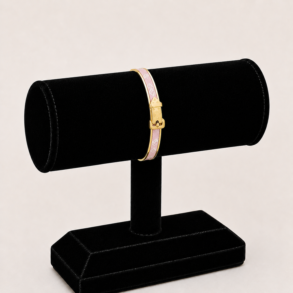 LV rosa armband