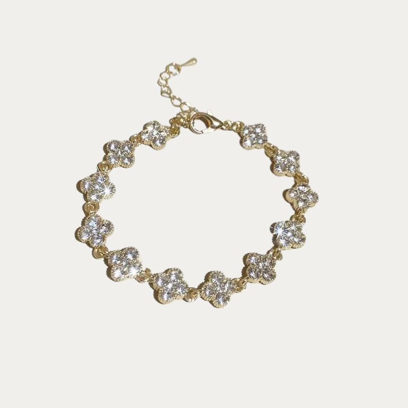 Klöver diamant armband